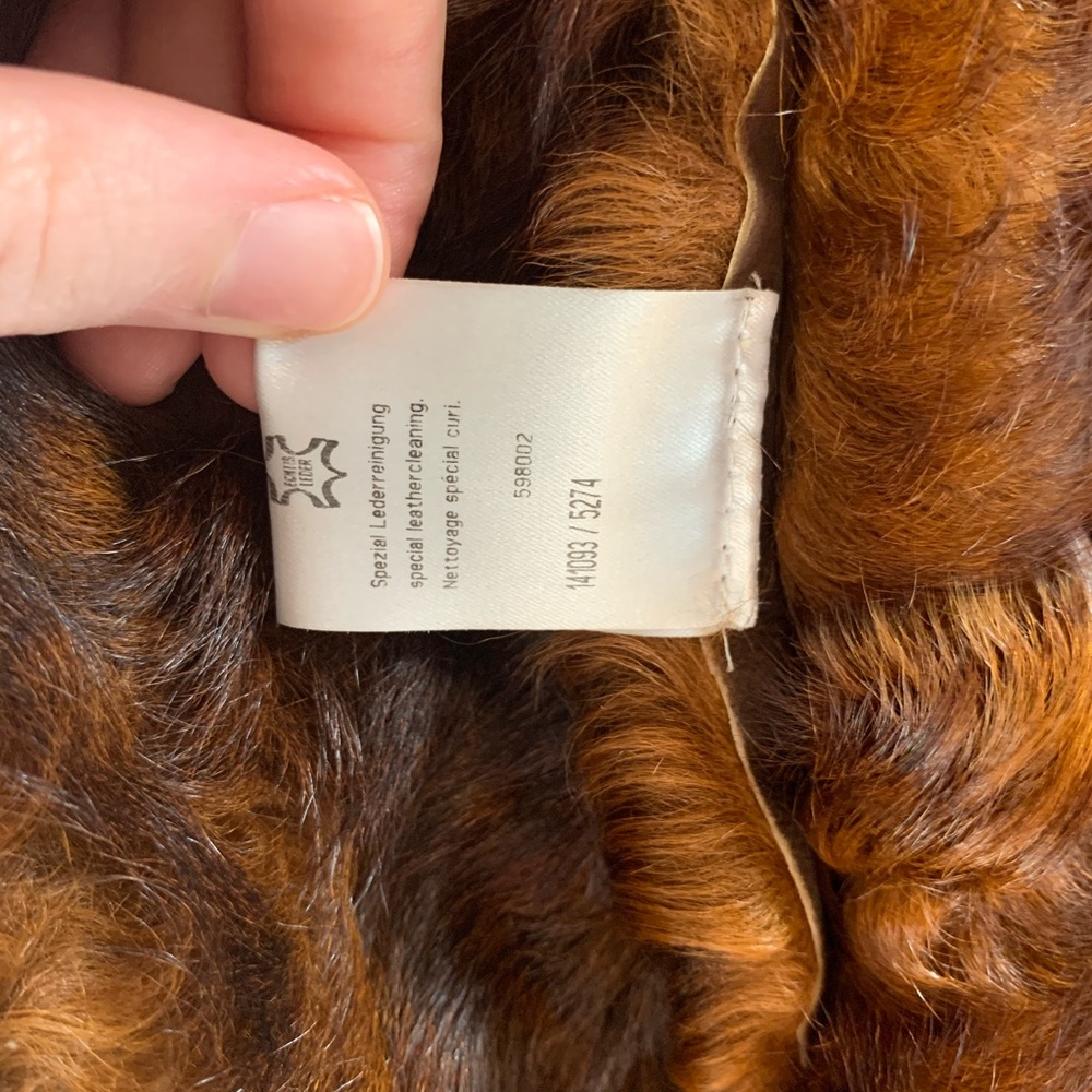 Goat Shearling Patchwork Jacket - image 5